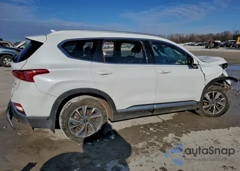 2020 Hyundai Santa Fe Sel z USA, uszkodzony, nr VIN 5NMS3CAD9LH222348